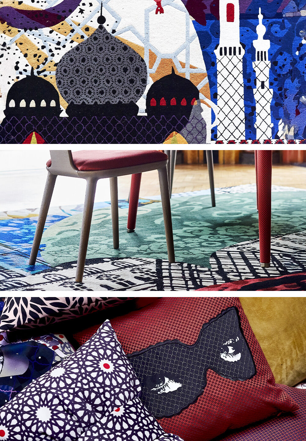 Tissu Globe Trotter